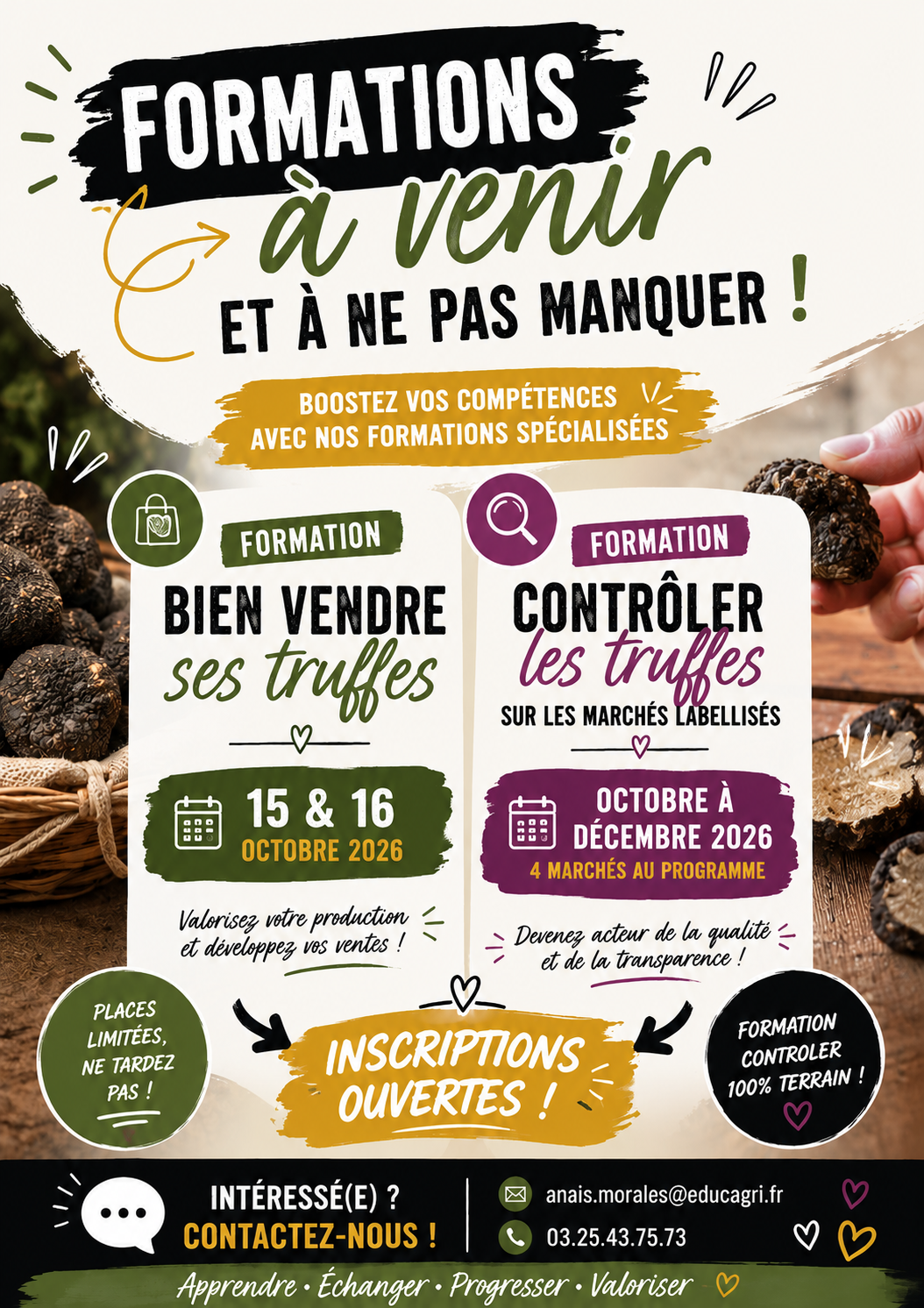 calendrier formations